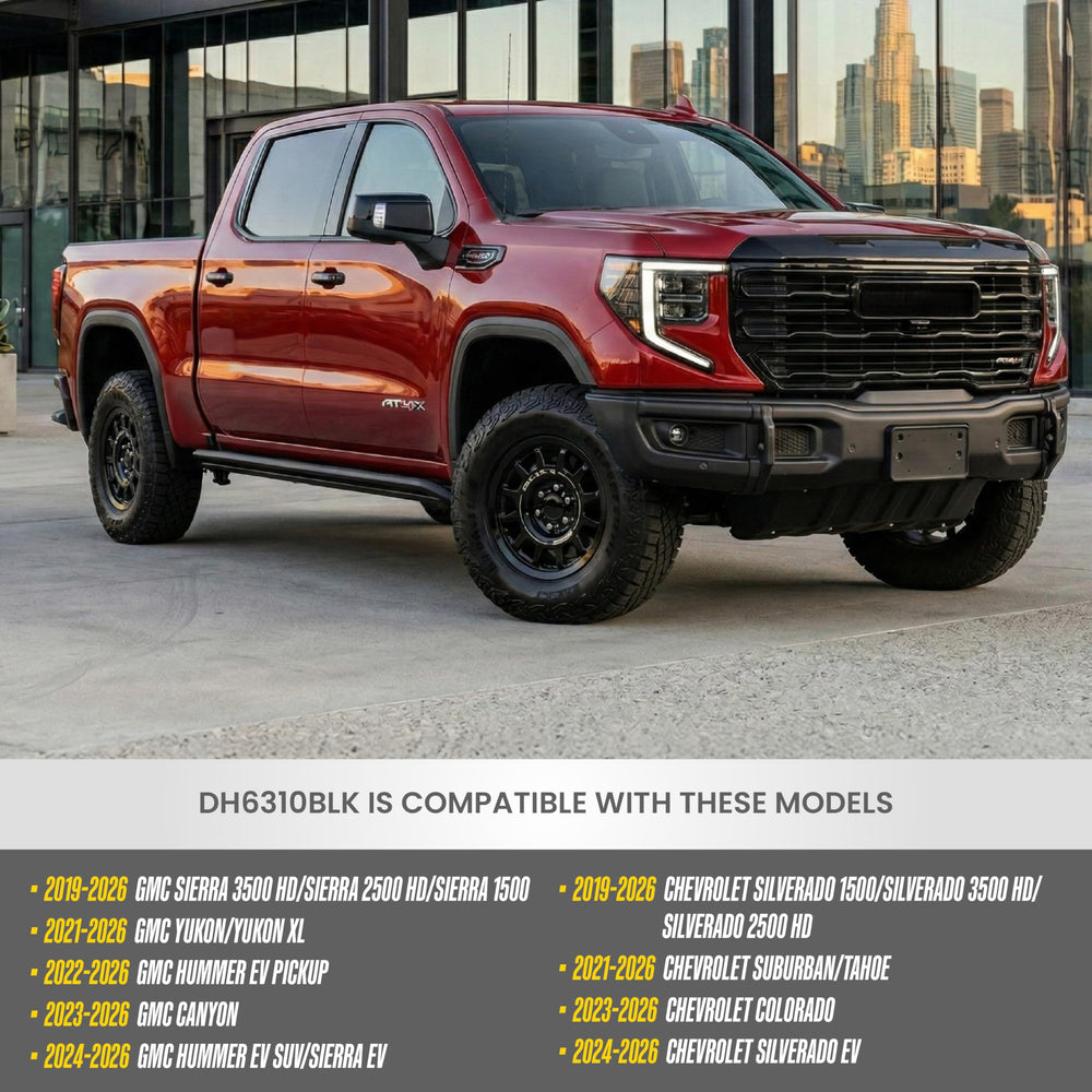 Trim Illusion installed on GMC Yukon front enhancing aggressive appearance