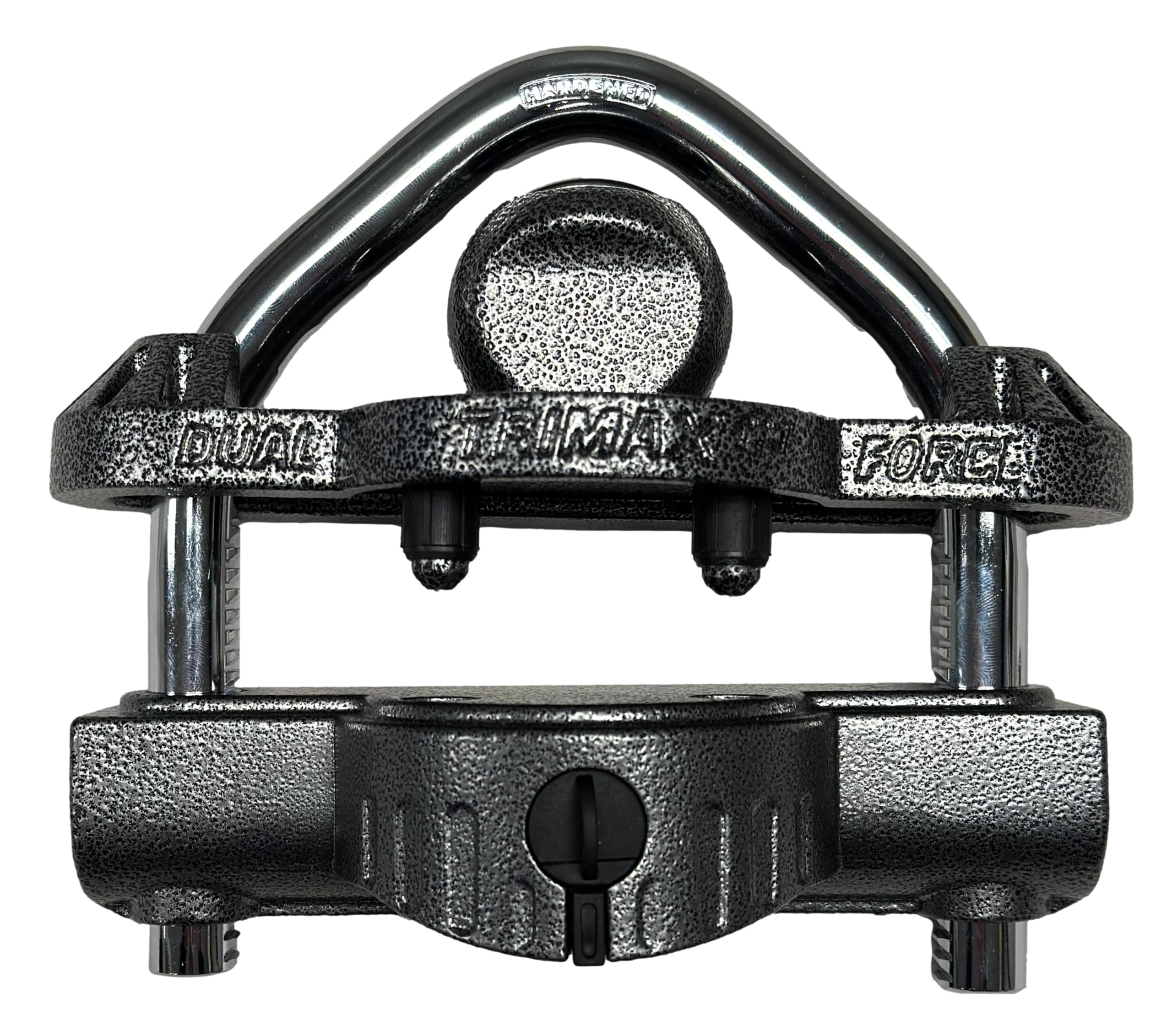 Trimax UMAX 50D close-up of dual ratchet mechanism for reliable clamping