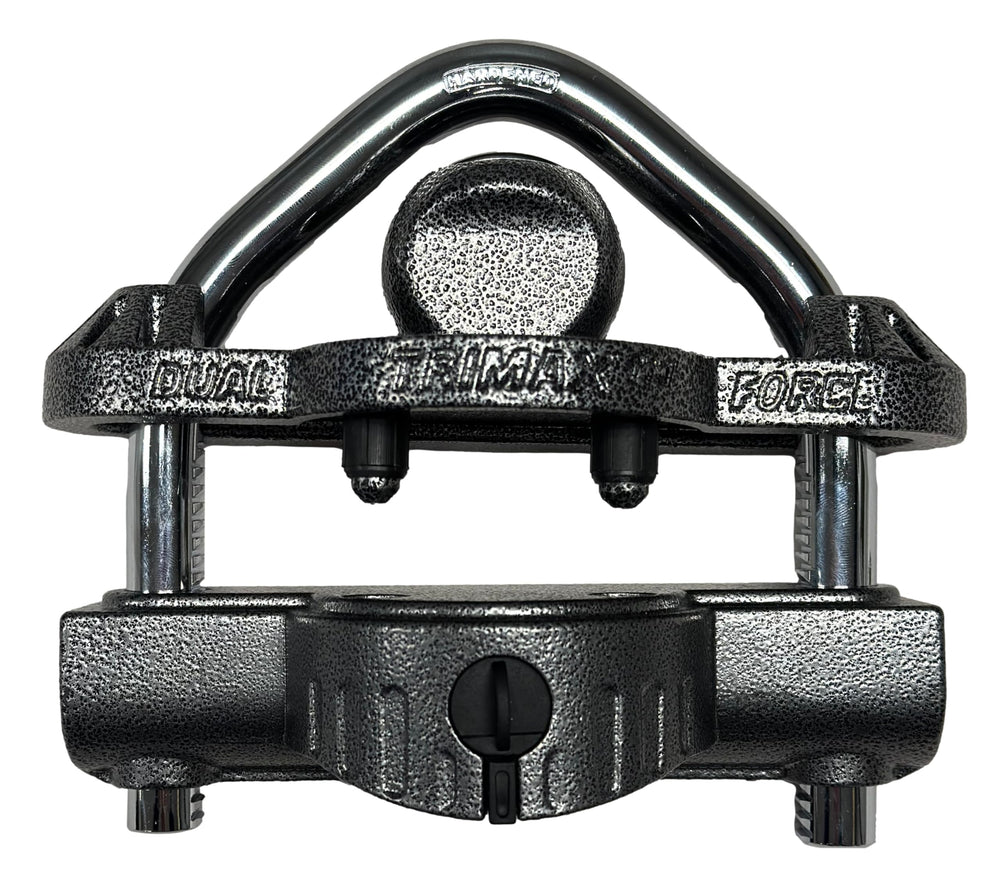 Trimax UMAX 50D close-up of dual ratchet mechanism for reliable clamping