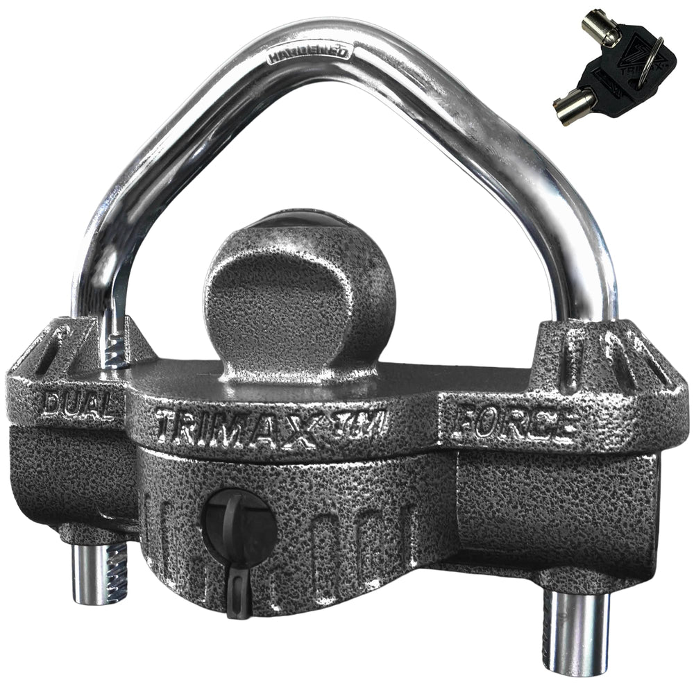 Trimax UMAX 50D front view showing compact secure profile and strong build