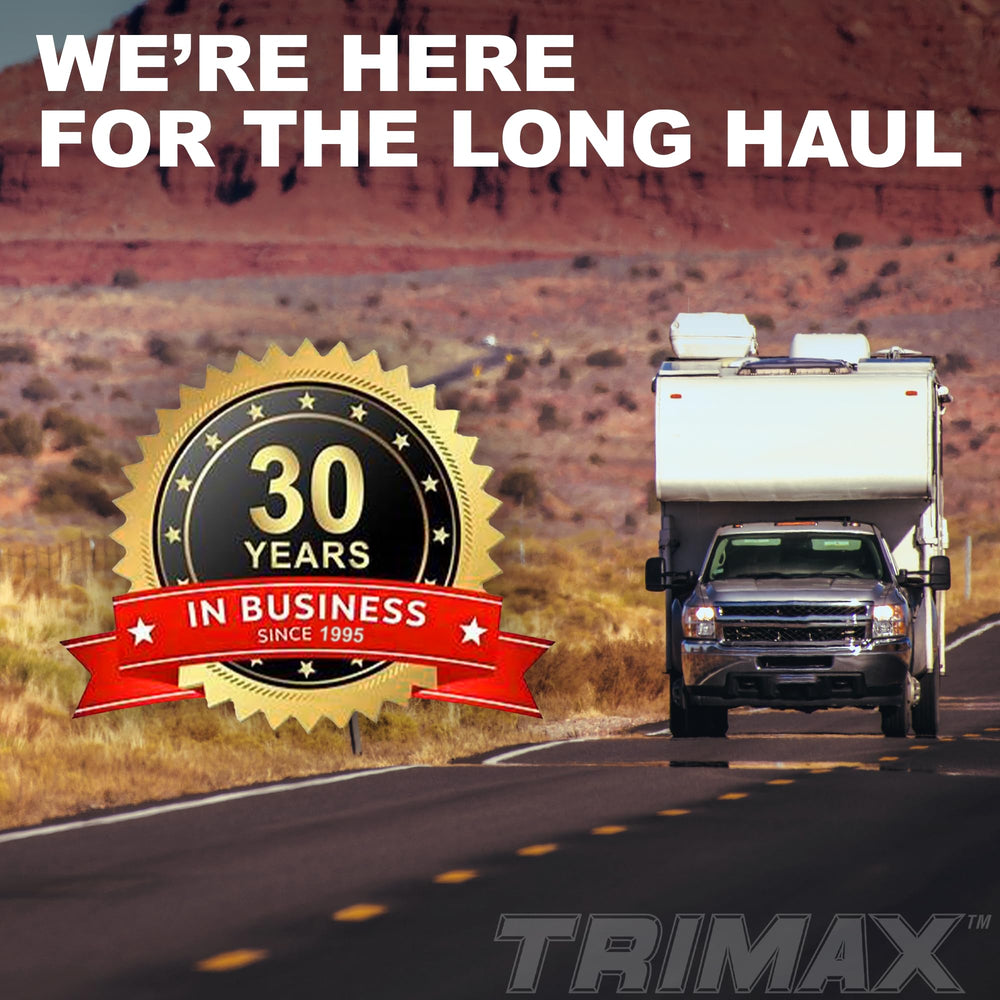 Trimax UMAX 50D finish texture close-up demonstrating durable corrosion resistance