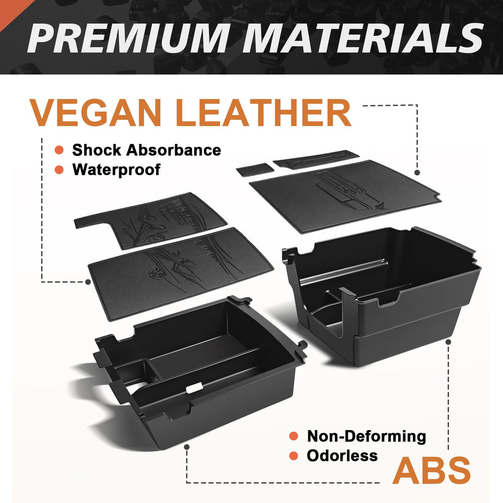 TripleAliners upper tray holding phone and keys benefit: quick access convenience