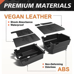 TripleAliners upper tray holding phone and keys benefit: quick access convenience