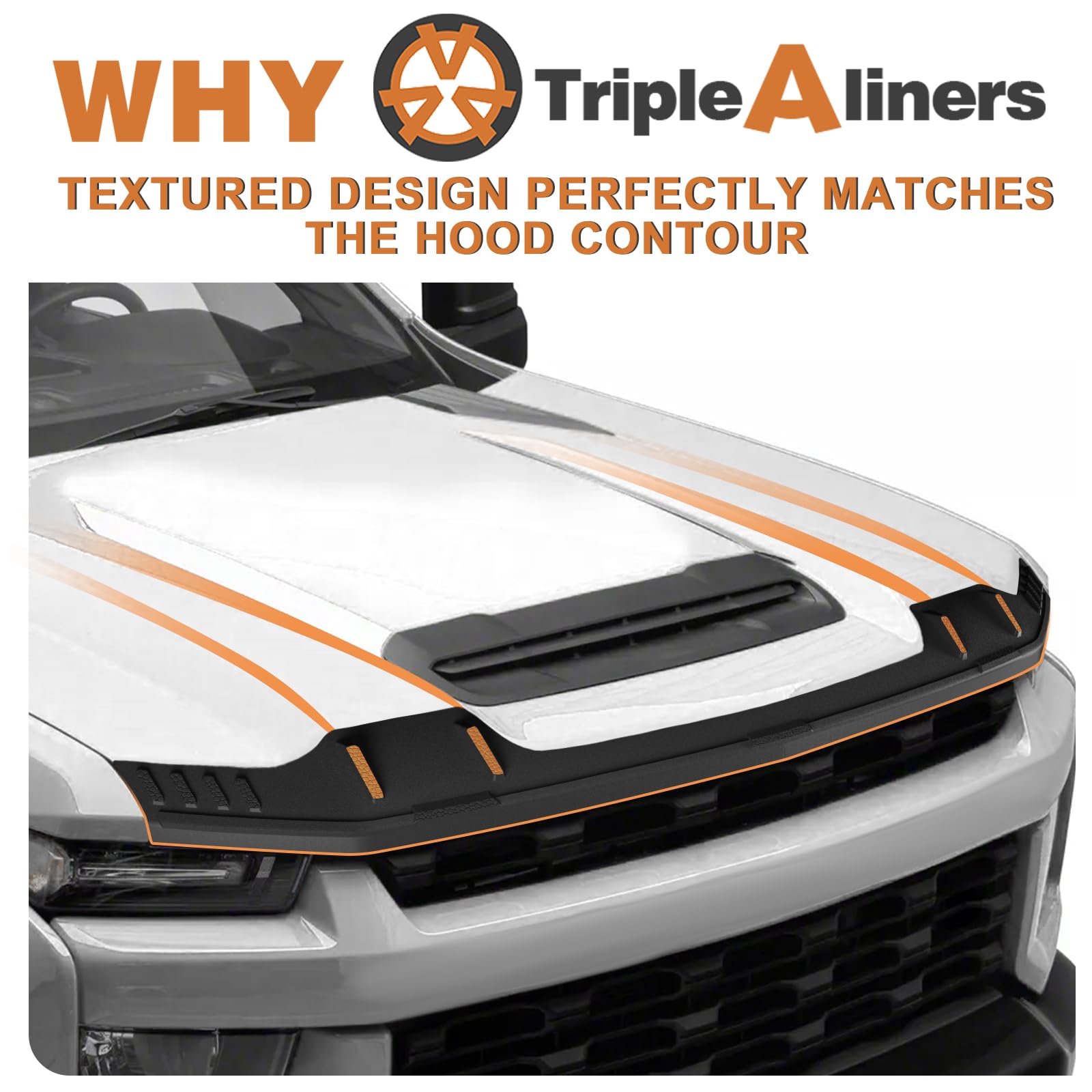TripleAliners product label showing fitment for 2020-2026 Silverado models