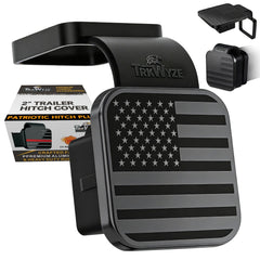 TrkWyze flag faceplate front view showing high contrast and durability benefits