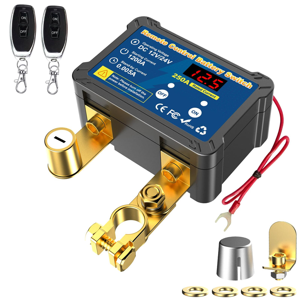 Trosfina front view of unit showing compact design and secure mounting benefit
