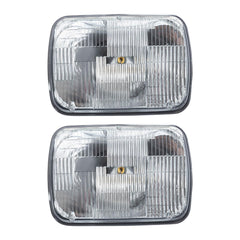 TRQ headlight pair in box with scale illustrating included driver and passenger units