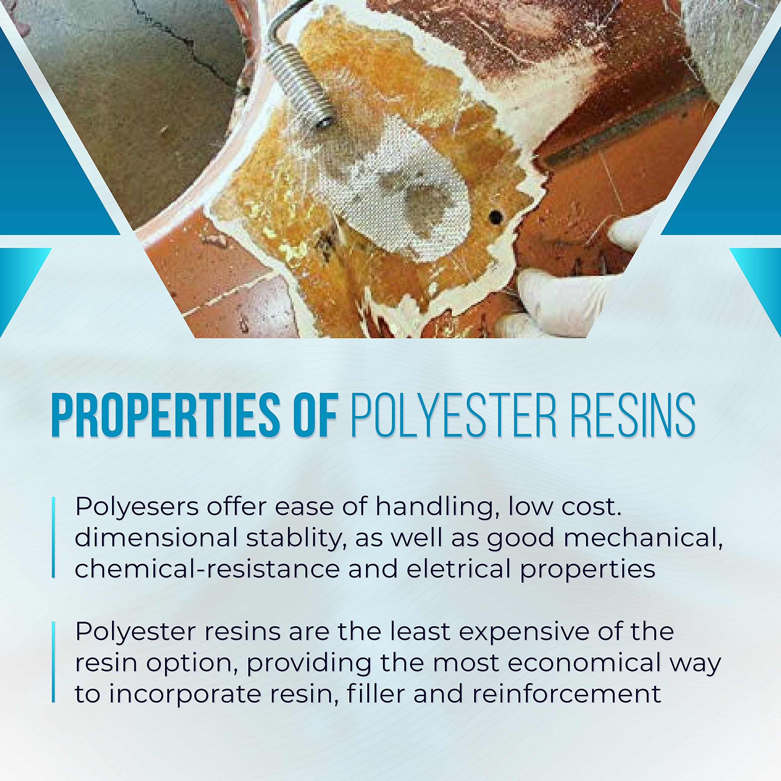 True Composites resin surface texture close-up showing consistent viscosity for uniform laminates