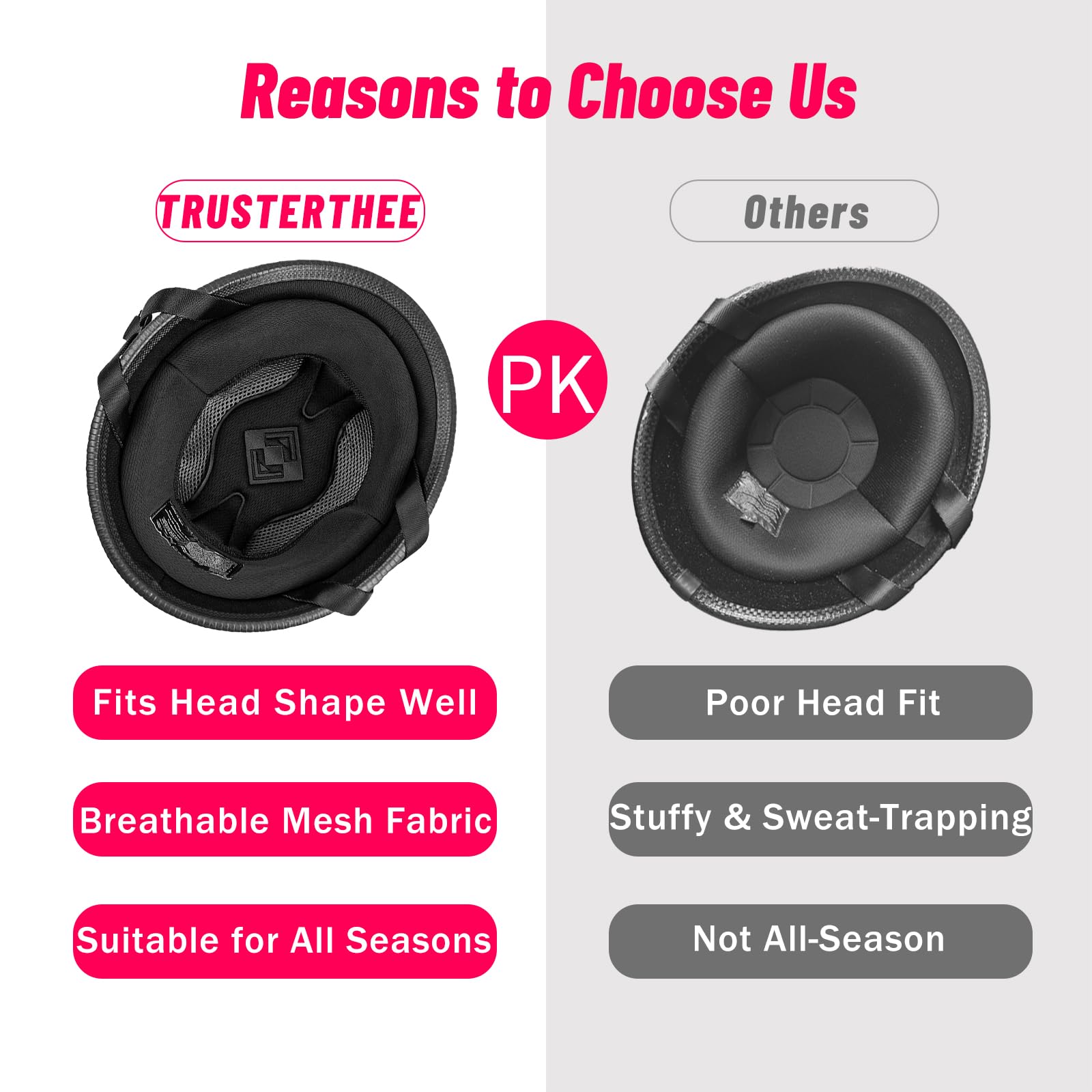TRUSTERTHEE breathable fashion mask accessory filtering dust while allowing airflow