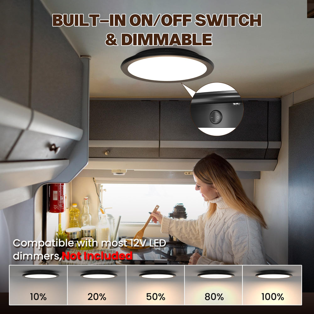 TrustWheel built-in switch detail image showing easy on/off access