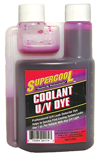 TSI Supercool RD8 front bottle view showing label and self-measure markings for fast diagnosis