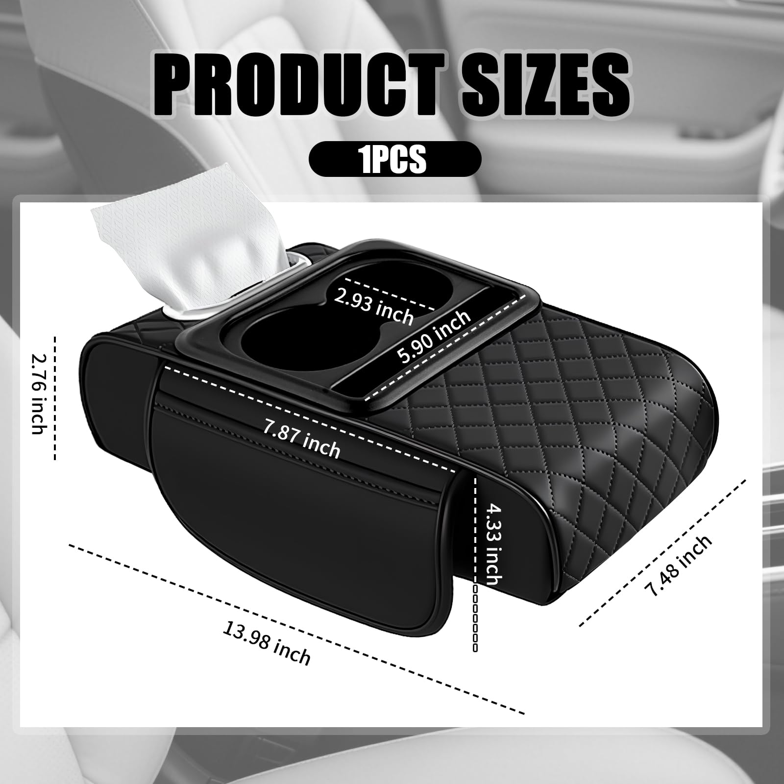 TSIEBRV close-up of diamond stitching leather surface for durable comfort