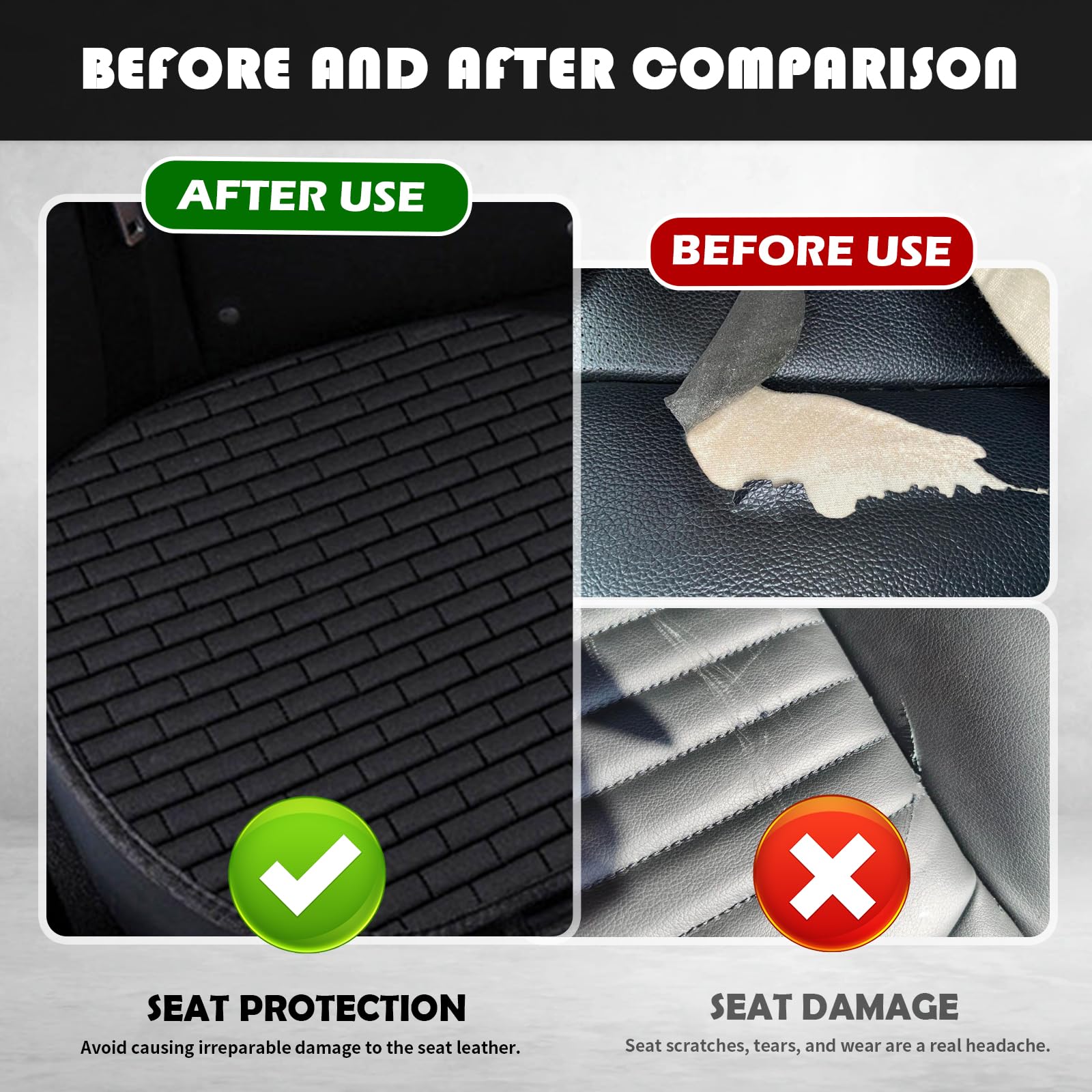 TSIEBRV installed on car bench showing protection and easy fit