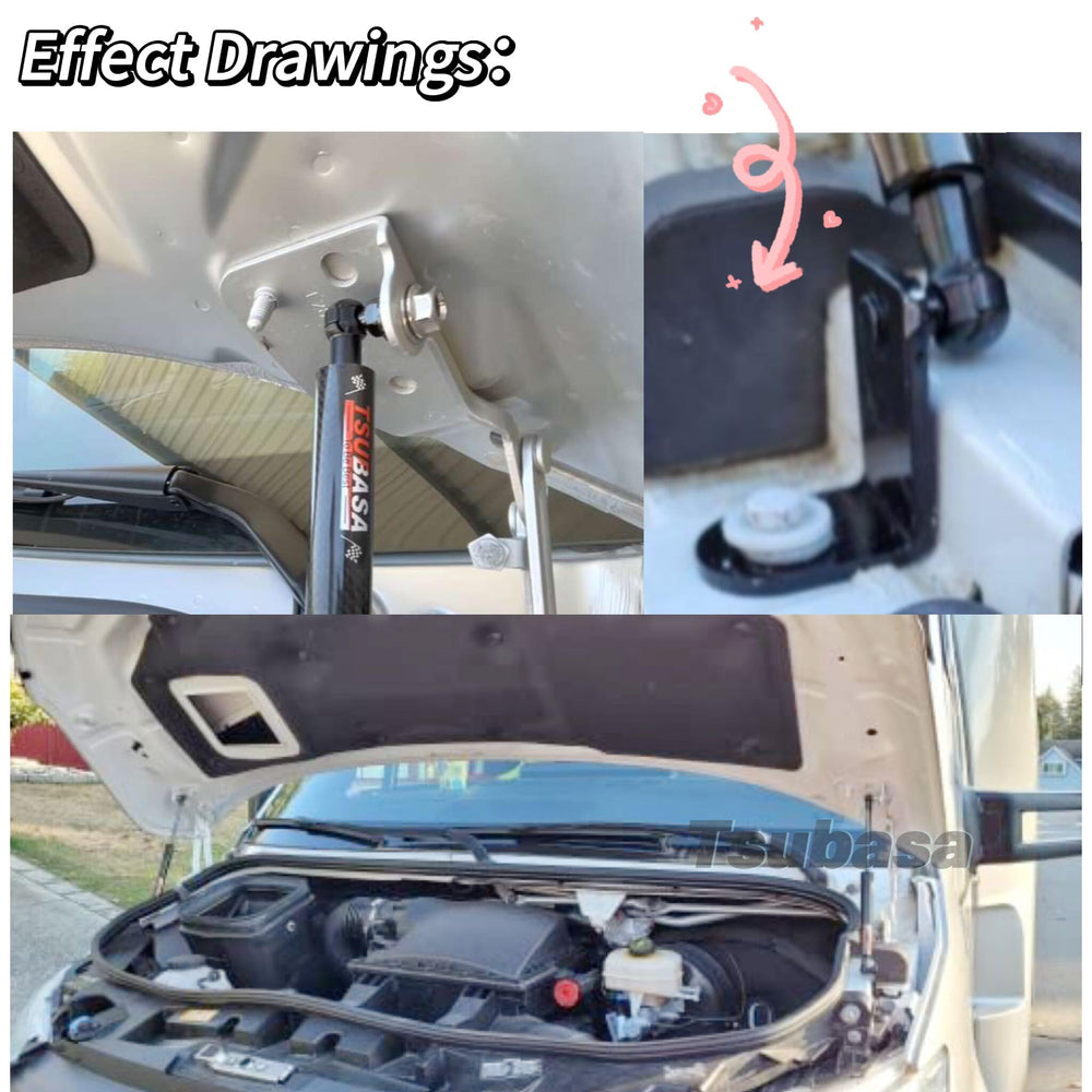 TSUBASA close-up carbon fiber strut highlighting durable finish and corrosion resistance