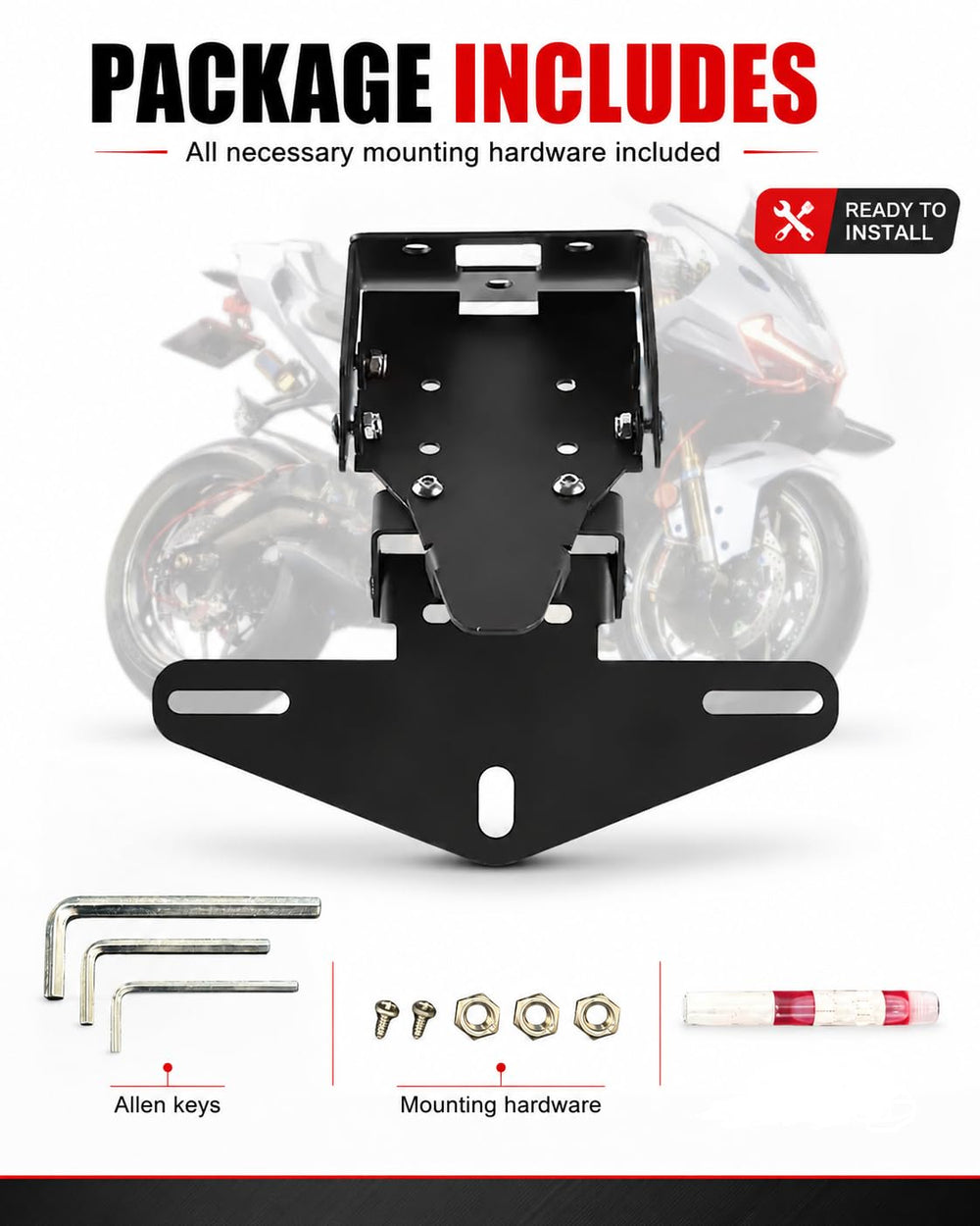 TT719 packaged kit with hardware ready for direct bolt-on installation