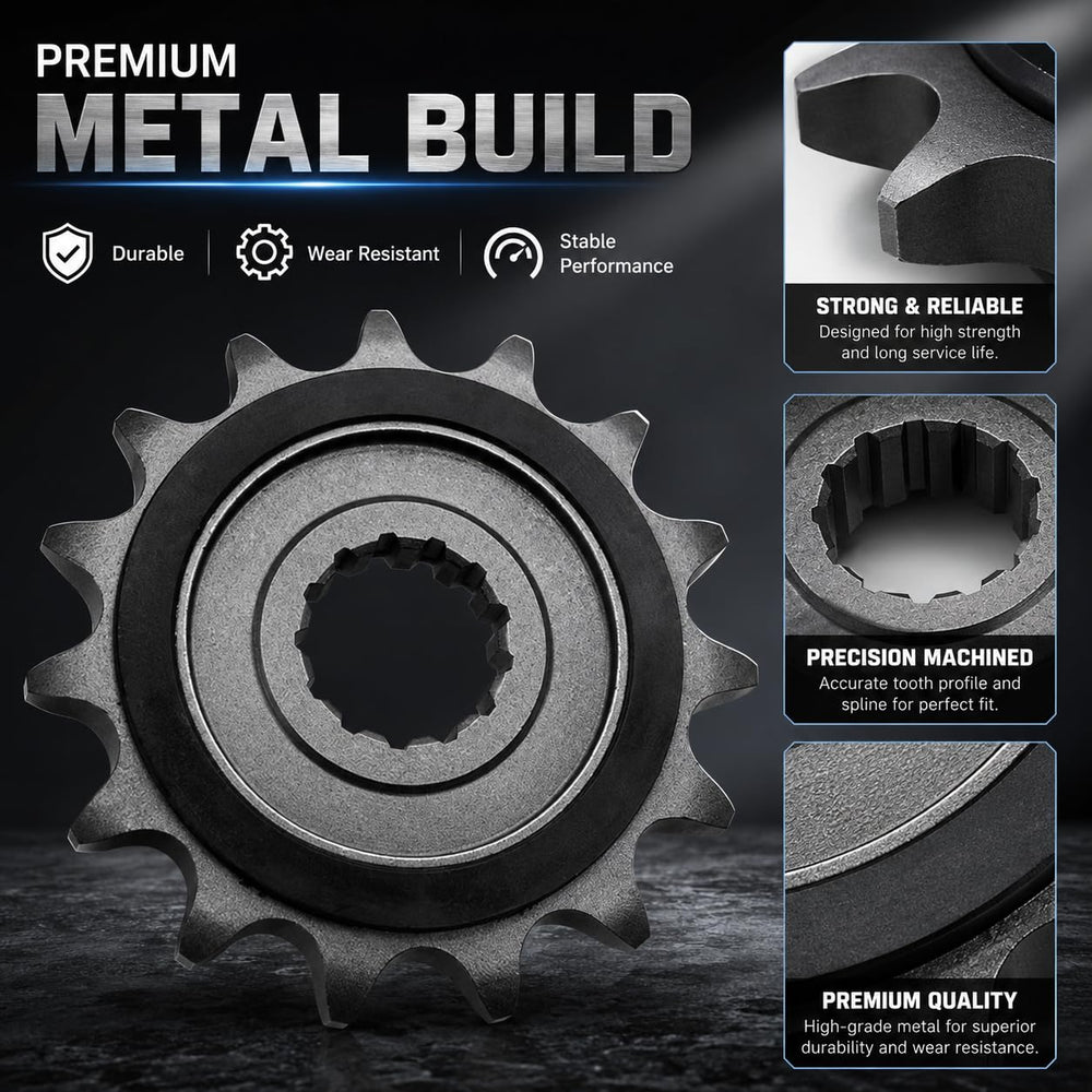Detail of TT719 cushioned engagement zones that lower chain shock and vibration