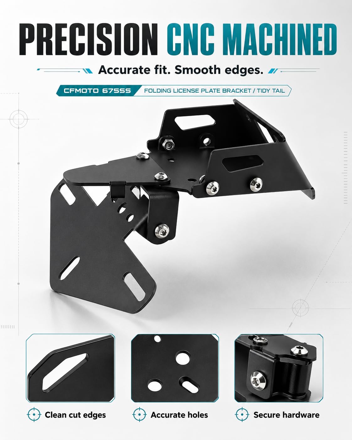 TT719 laser-cut edge close-up displaying precise fit and neat lines