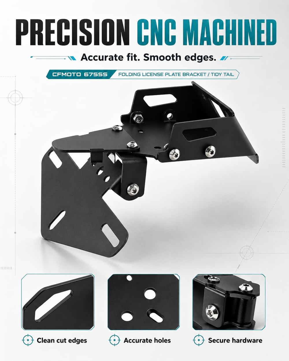 TT719 laser-cut edge close-up displaying precise fit and neat lines