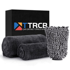 TTRCB front packaging showing complete car drying kit and contents