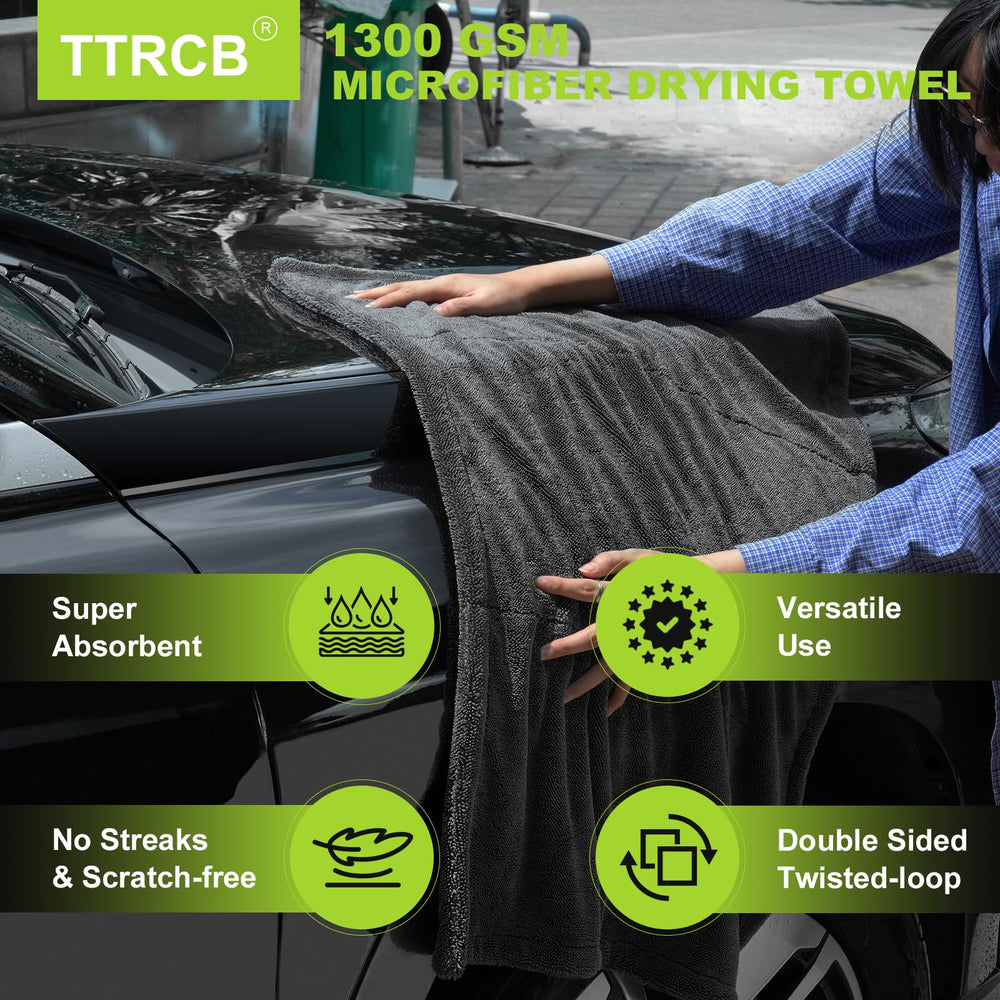 TTRCB large 24x36 towel detail demonstrating soft pile and fast water pickup
