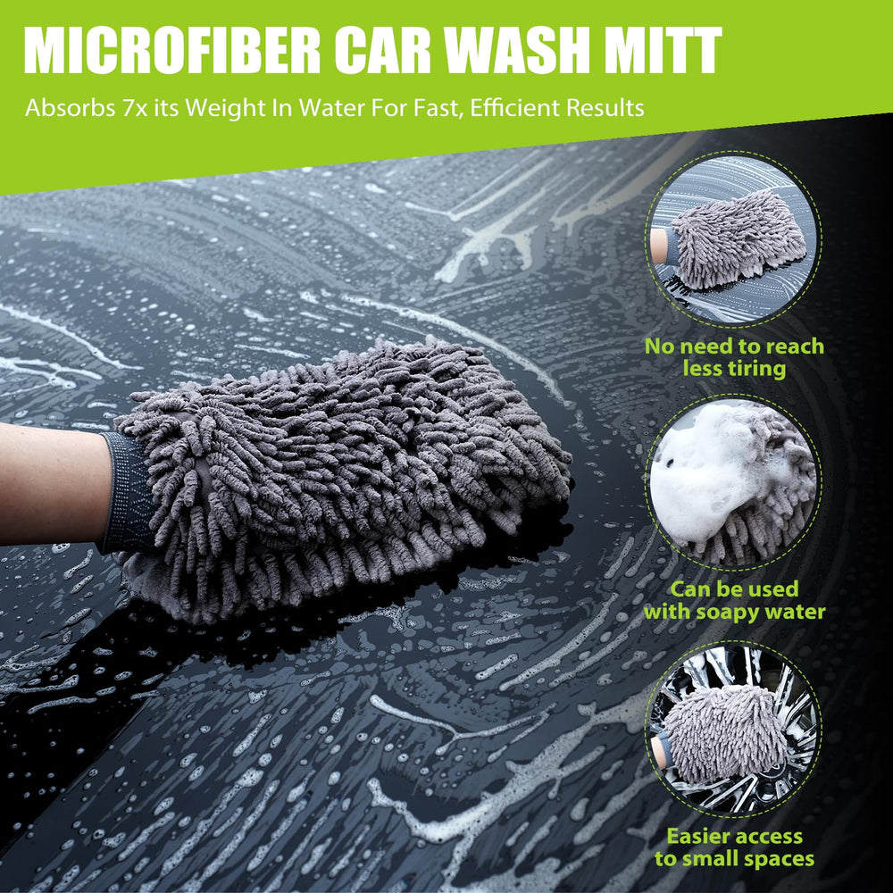 TTRCB drying towel next to sedan illustrating coverage and size benefit