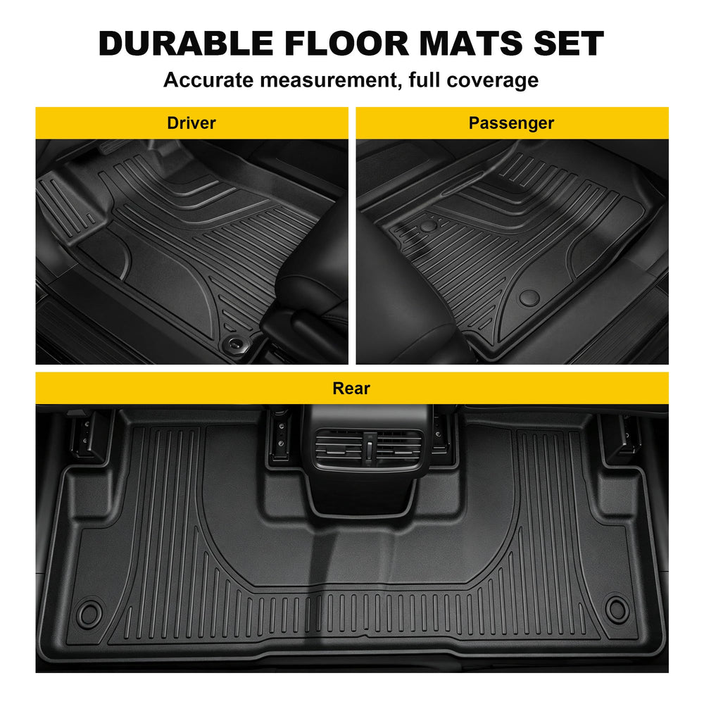 TTX LIGHTING rear-row mats installed illustrating full backseat protection