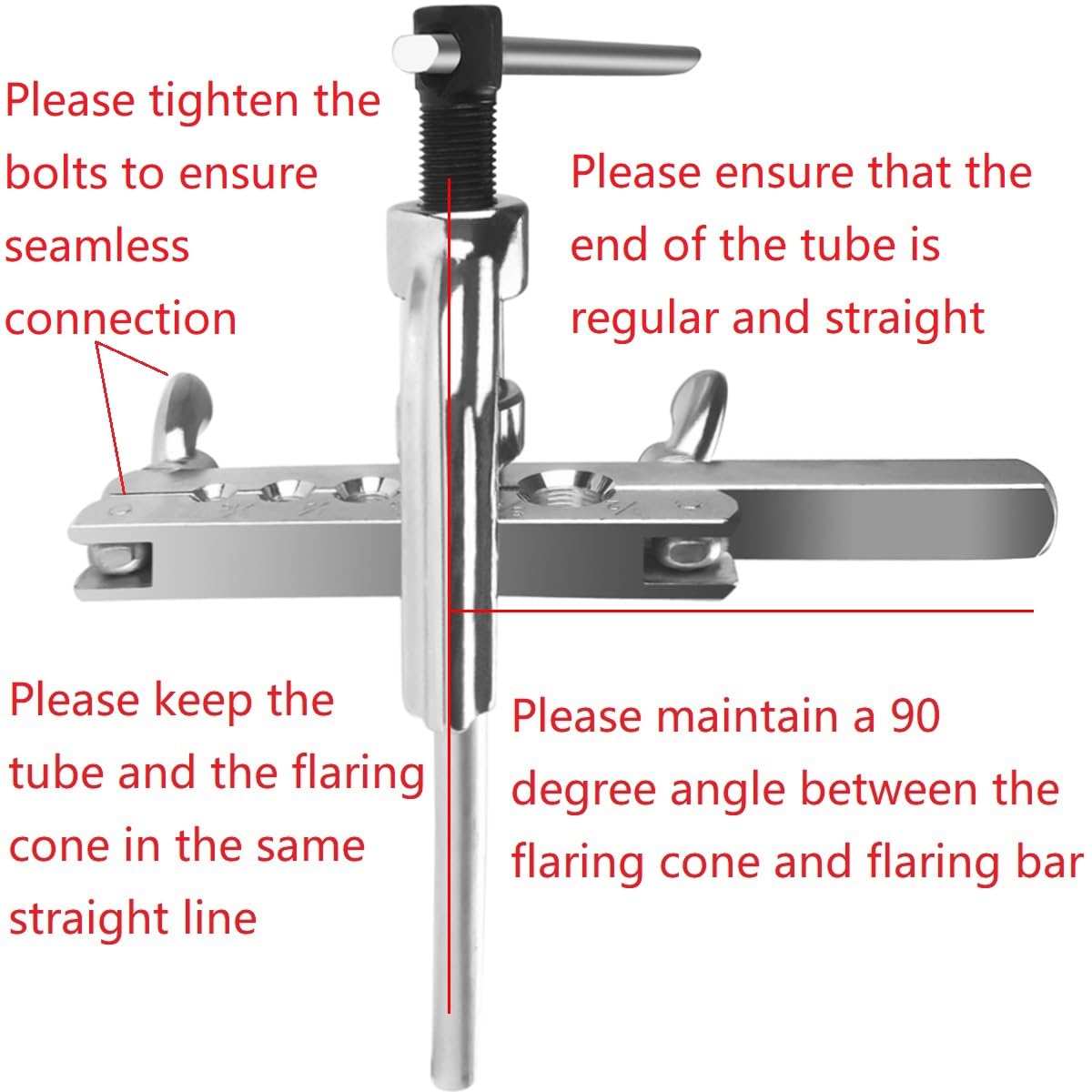 TUBPRO flaring cone detail demonstrating smooth forming and precision
