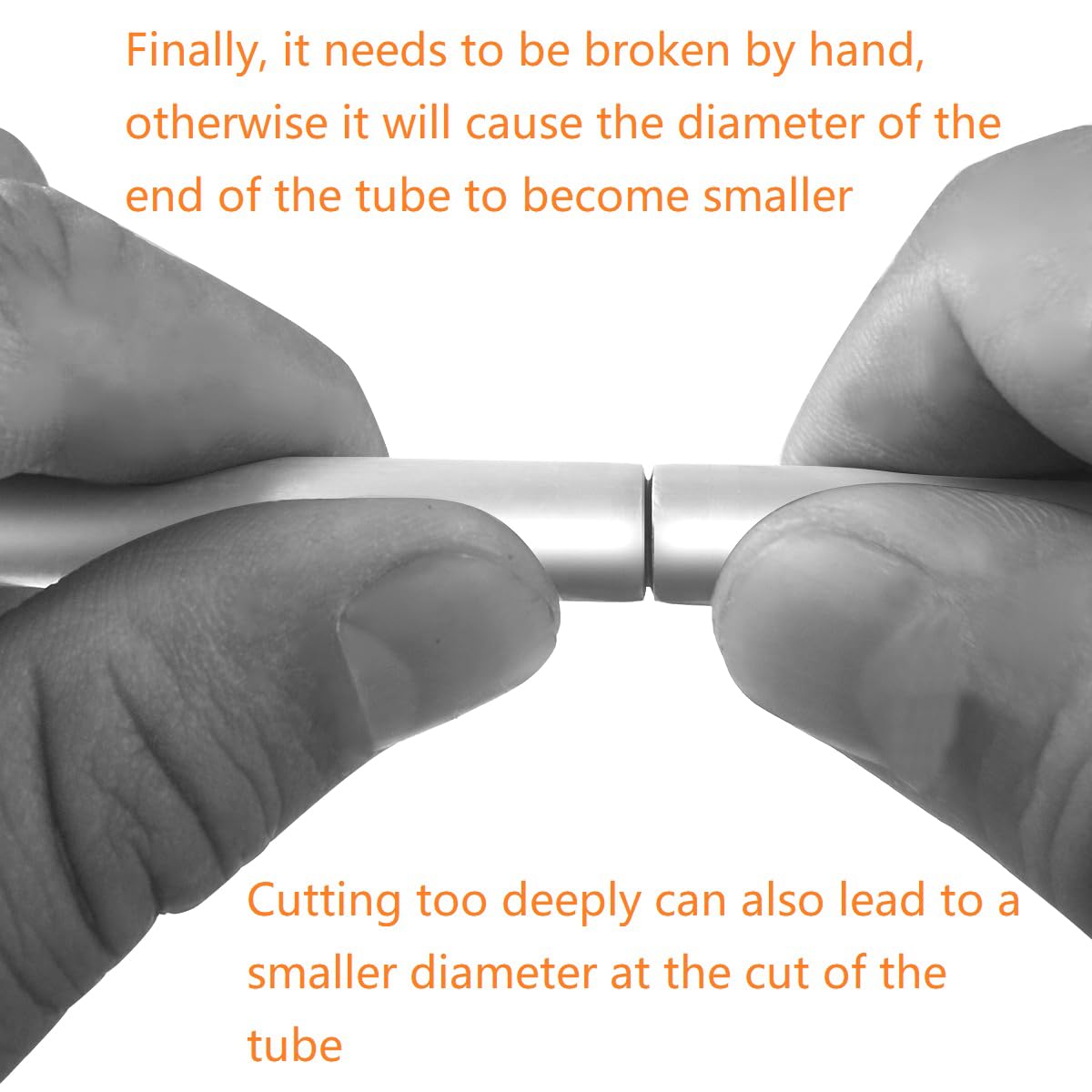 TUBPRO in use on brake line showing precise flare formation benefit