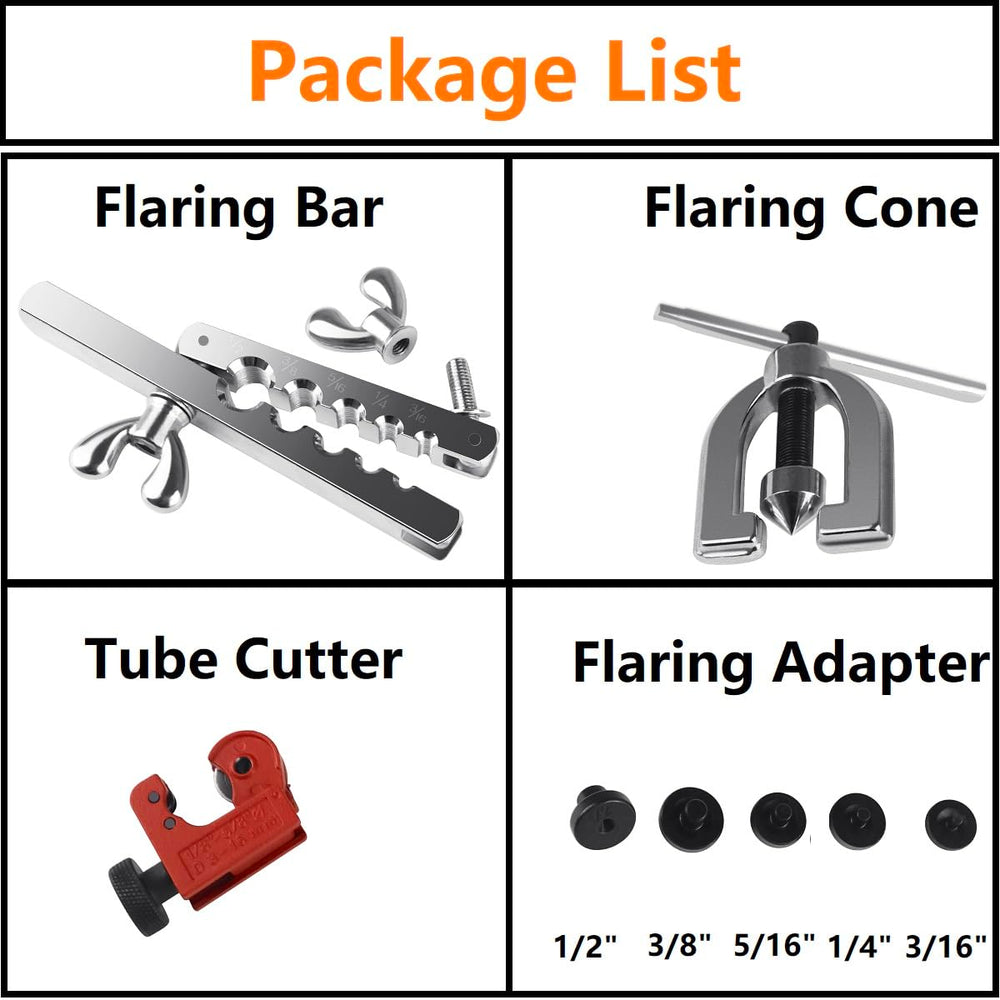 TUBPRO scale comparison with ruler demonstrating adapter sizing clarity