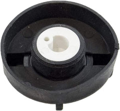 Tuff Torq caps installed in a K46 transmission demonstrating correct placement