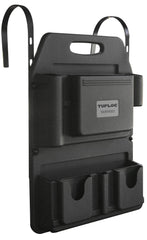 Tufloc handle detail highlighting portable convenience and easy removal
