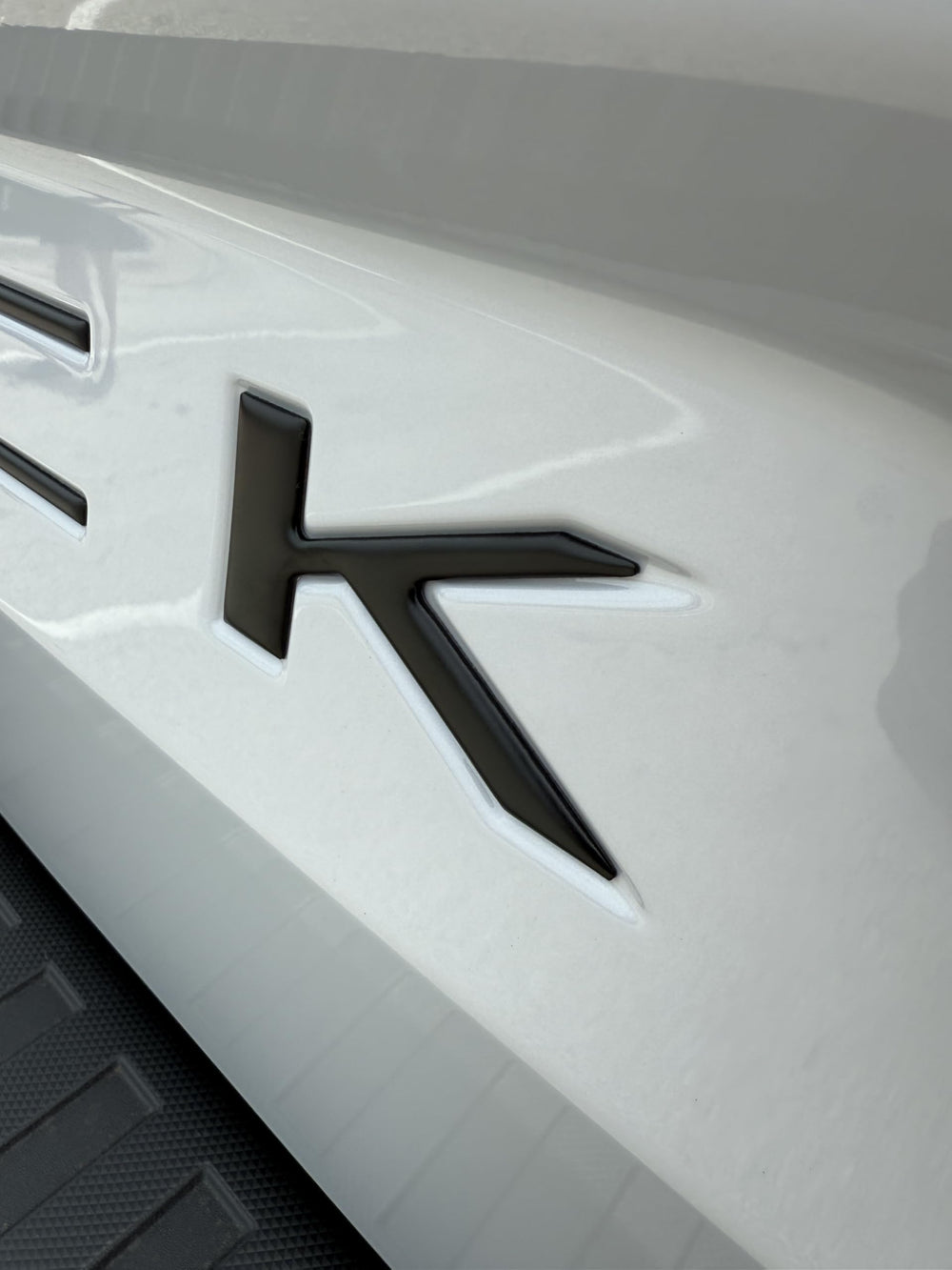 TufSkinz lifestyle shot of a Maverick tailgate highlighting upgraded look