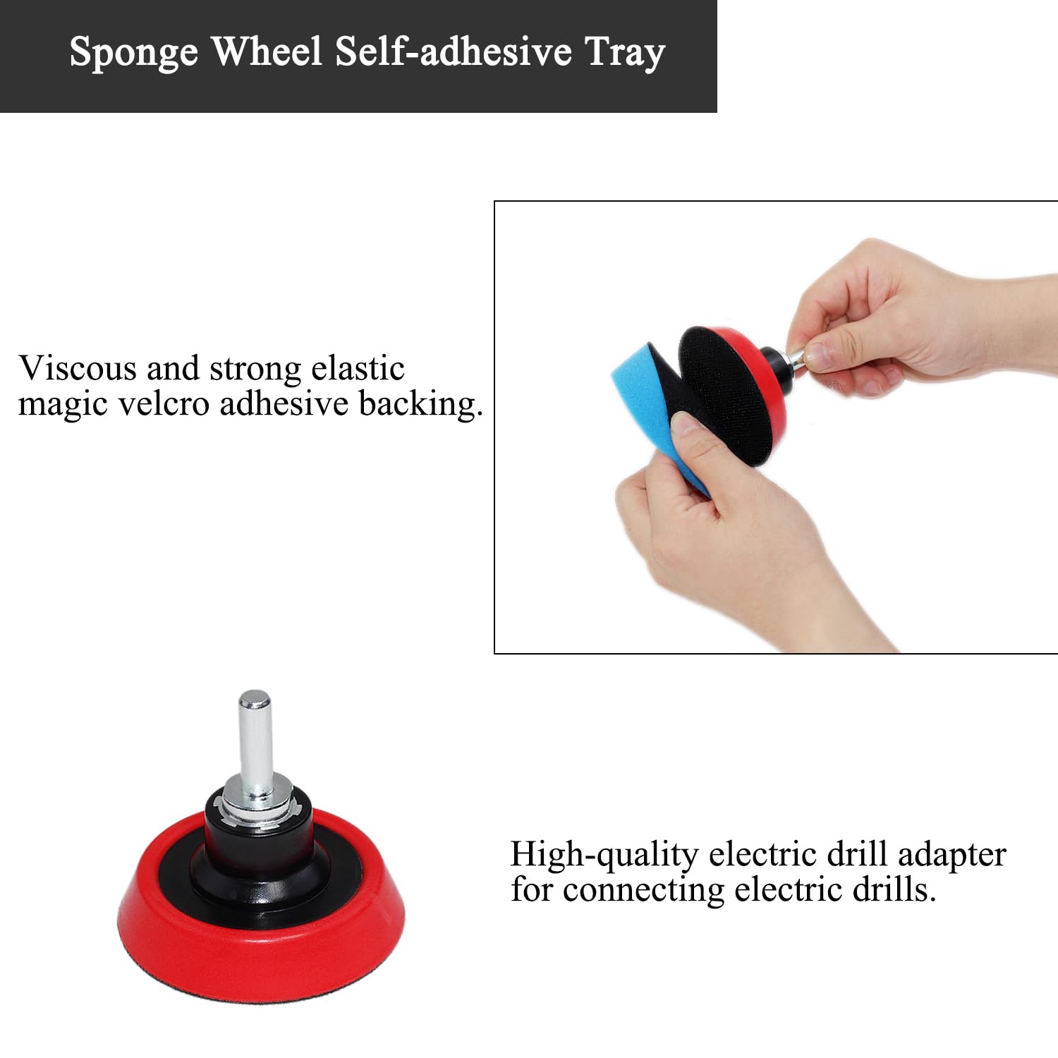 TuhooMall stacked sponge pads showing varied softness for control
