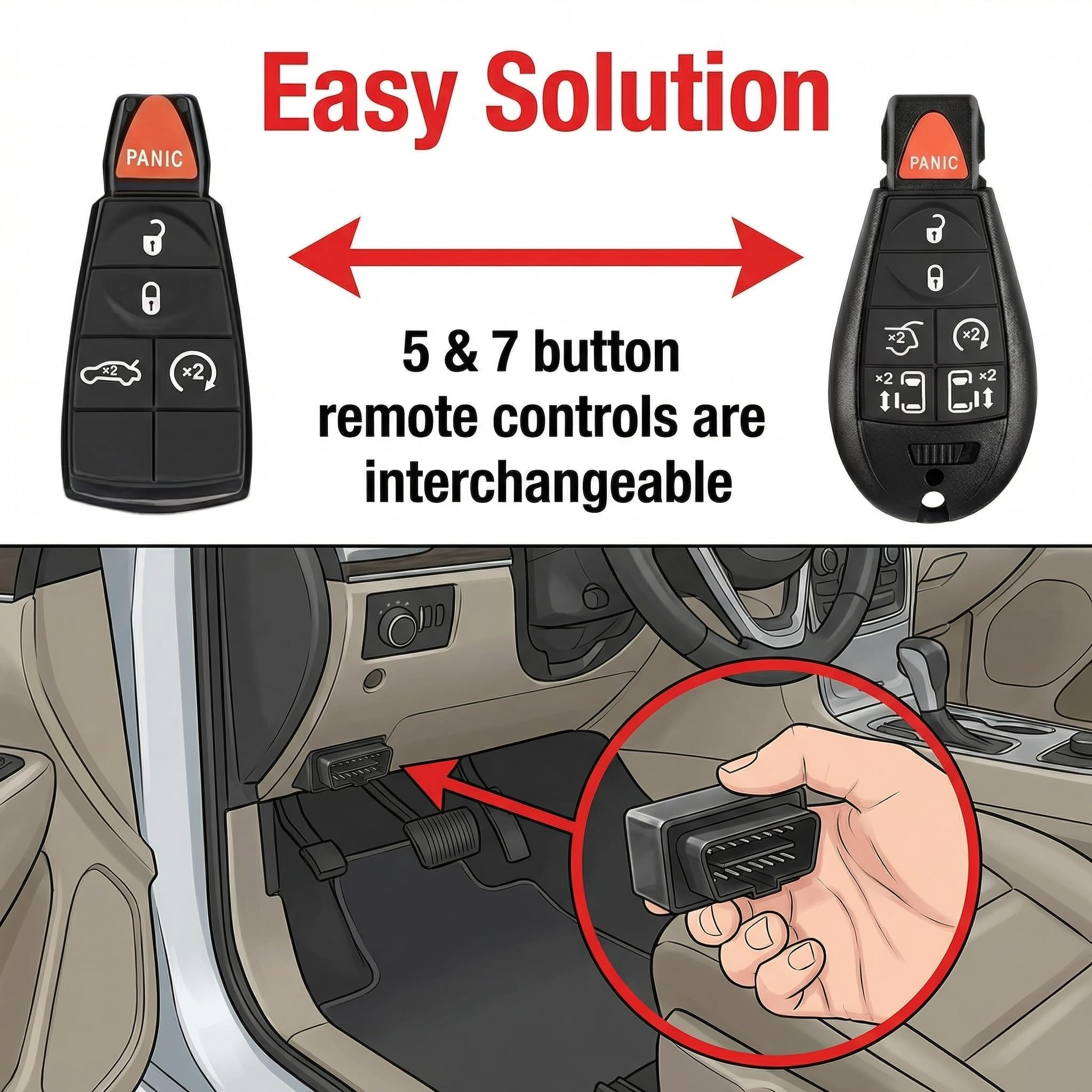 TuhrcIppwrs remote in hand showing compact size and portability