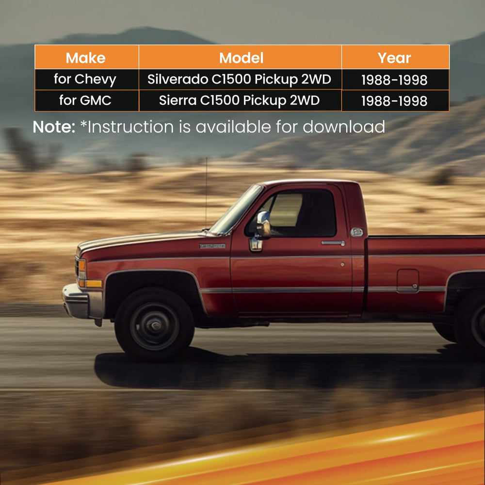 Tuningsworld mounted on truck rear showing corrected shock geometry benefit
