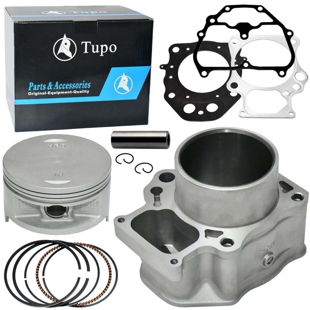 Tupo cylinder kit front view showing complete top-end replacement benefit