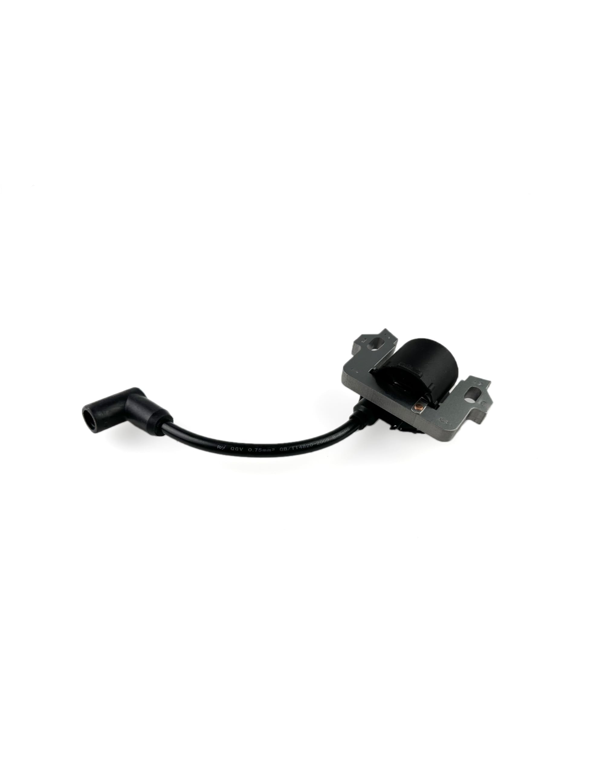 TURBOTUNITY ignition coil next to ruler showing compact size advantage