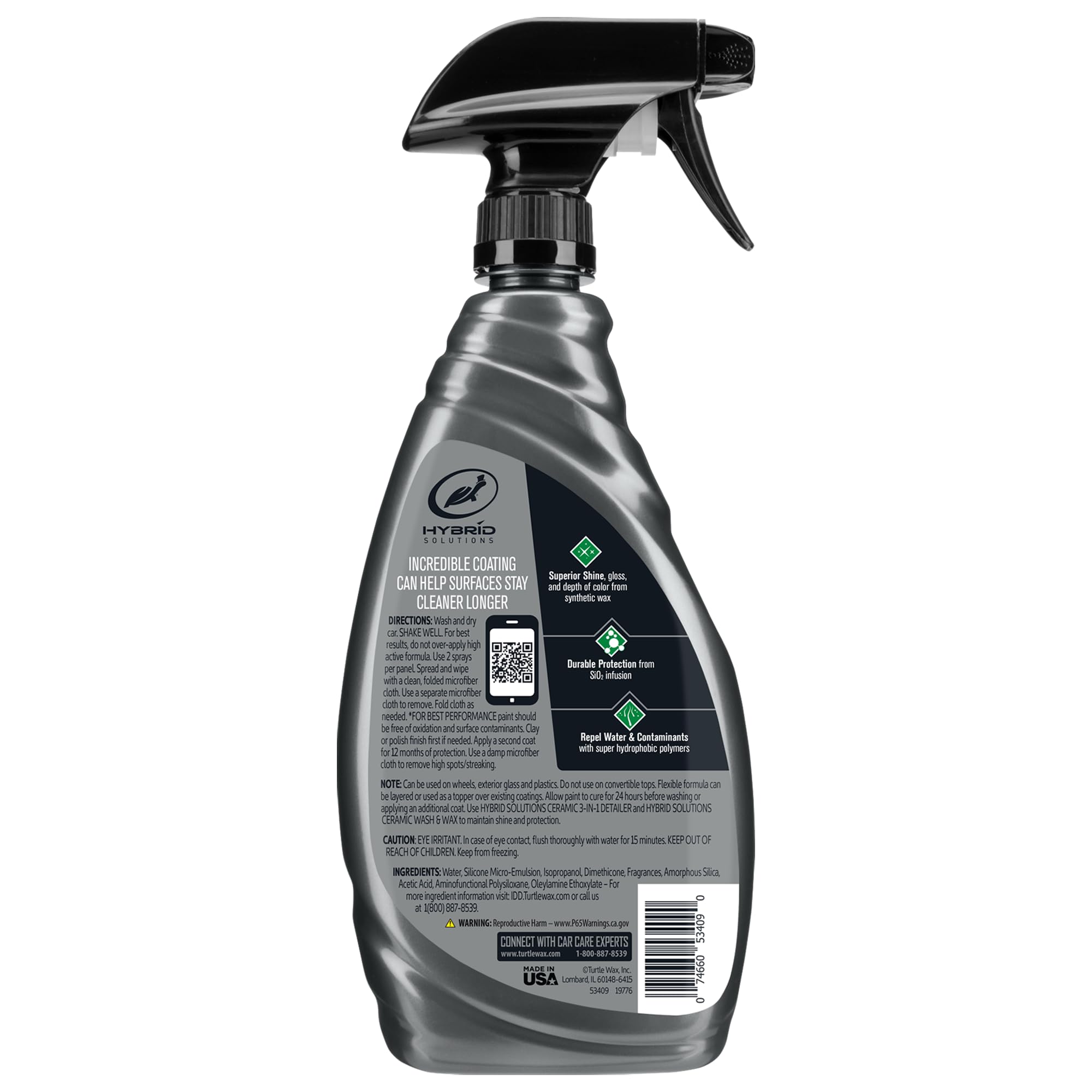 Turtle Wax bottles staged by a car in driveway to show maintenance-ready lifestyle