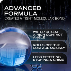 Turtle Wax Pure Bead texture sheen on painted surface showing glossy finish benefit