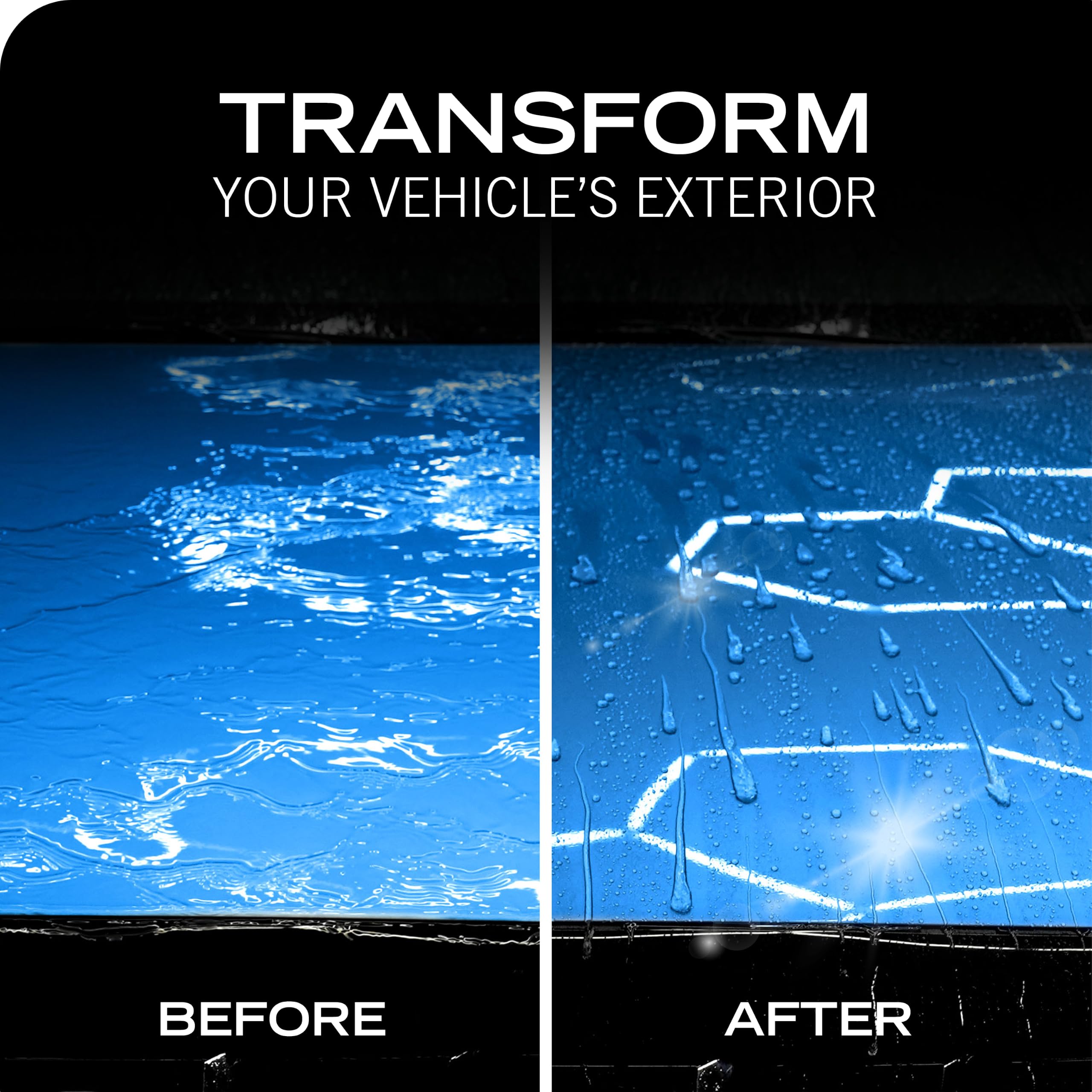 Turtle Wax spraying action closeup demonstrating easy application and coverage