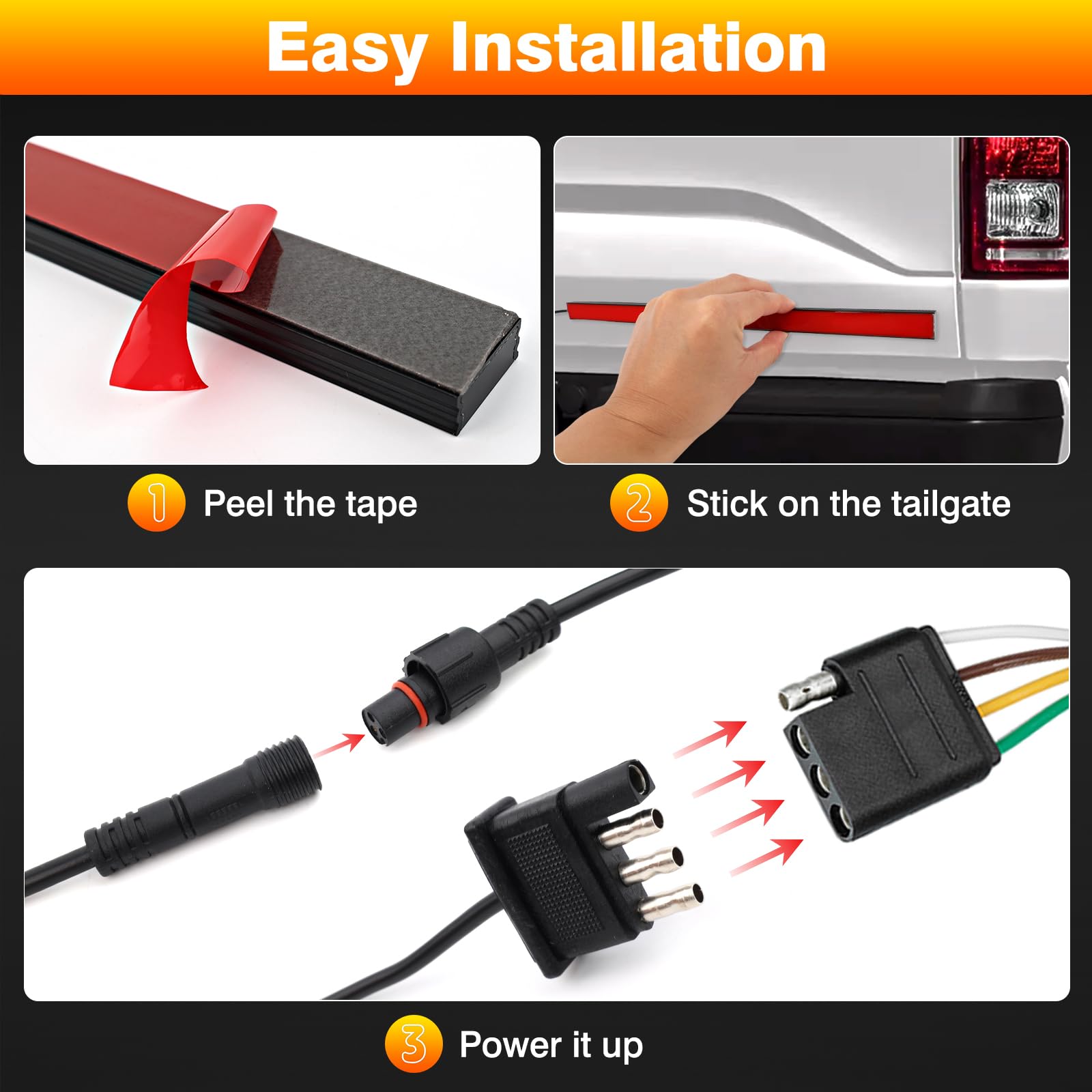 Turvysen adhesive backing and mounting clips laid out to show secure installation options