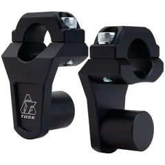 TUSK front view of assembled risers showing fit and clean profile