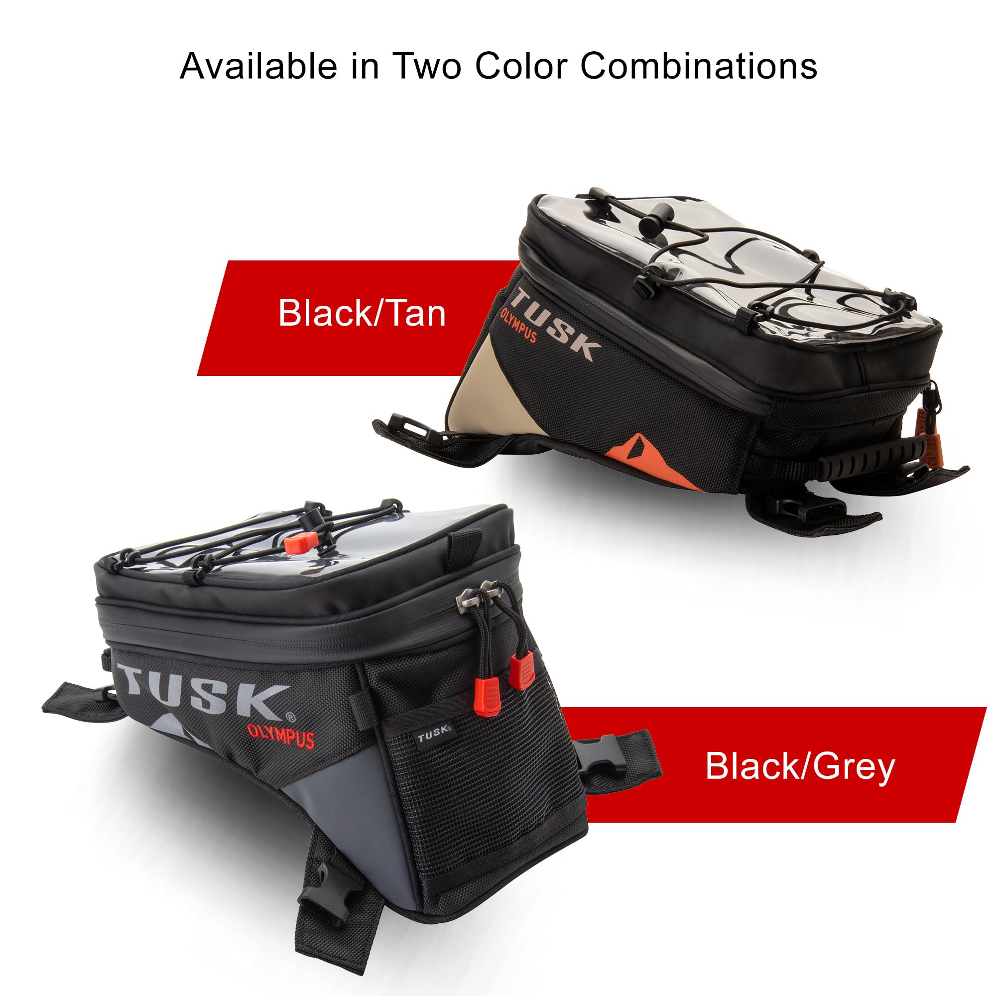TUSK clear top pocket displaying phone map visibility and quick access