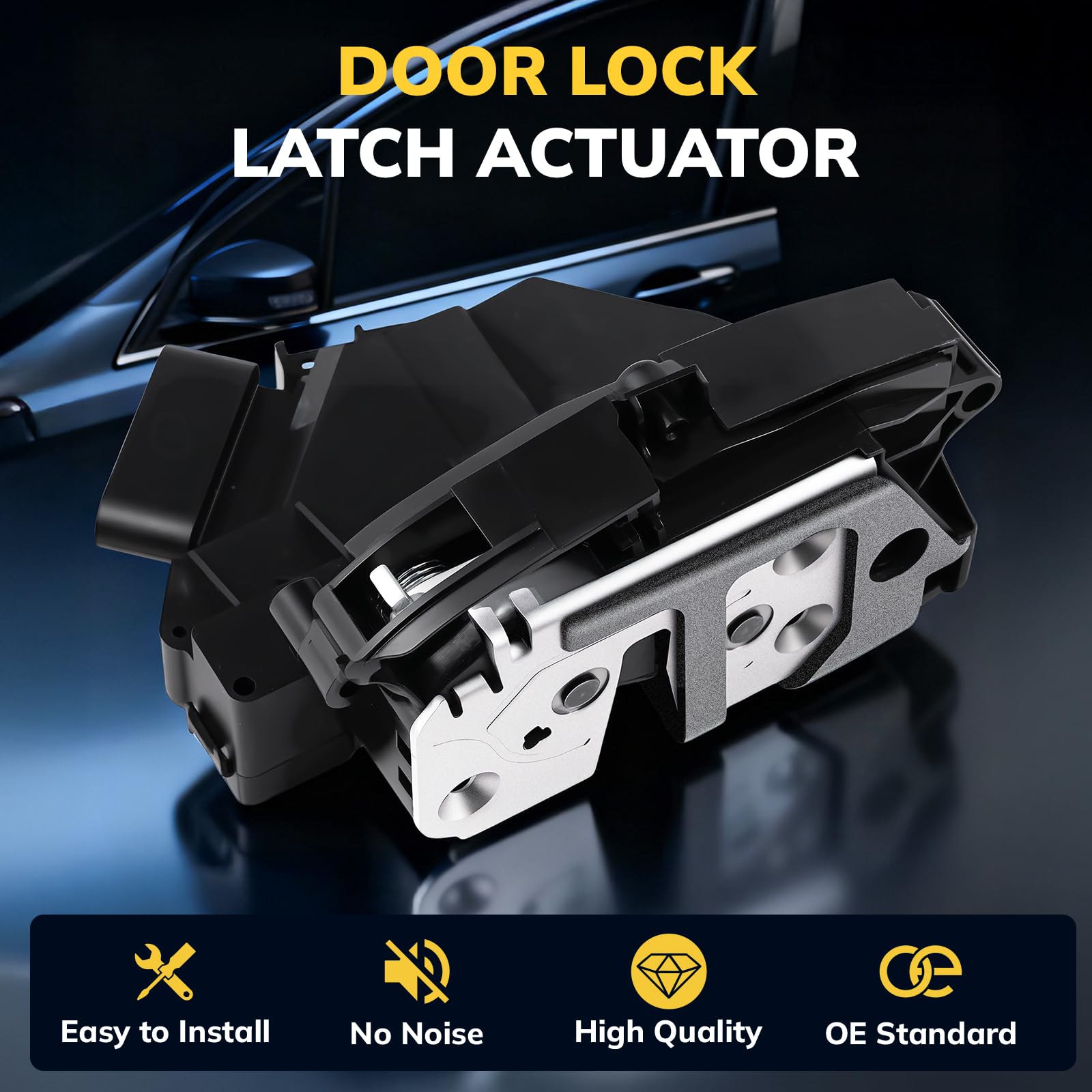 Tutor Auto actuator next to ruler showing compact size for easy replacement