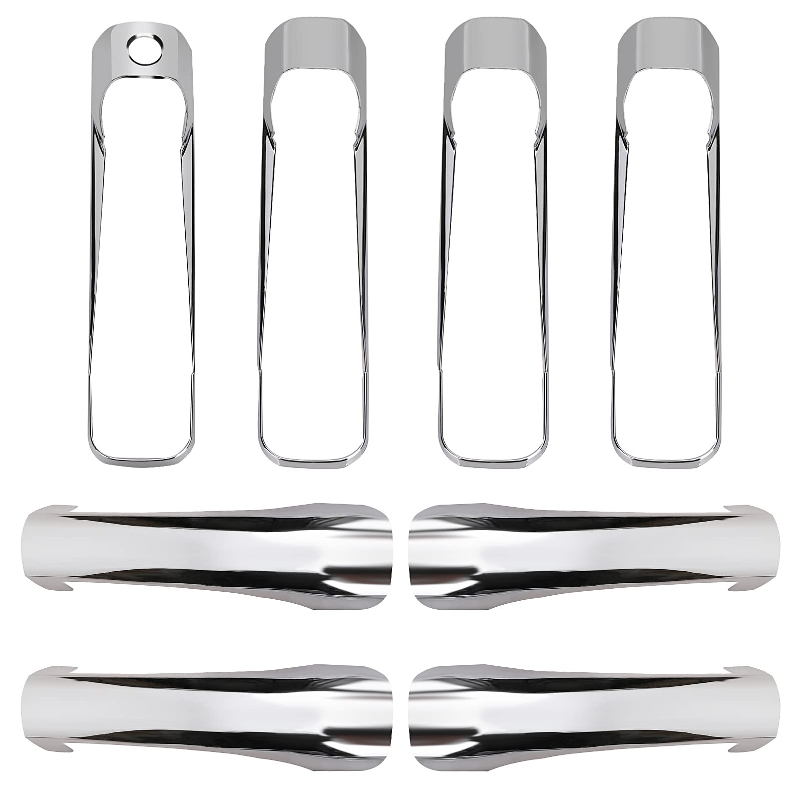 Tutor Auto front packaging showing chrome handle covers and components for quick buy