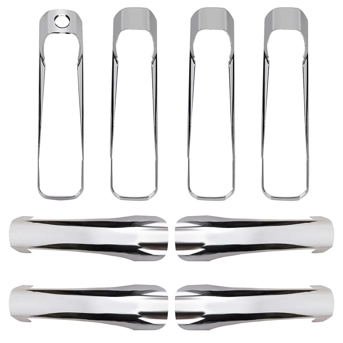 Tutor Auto front packaging showing chrome handle covers and components for quick buy