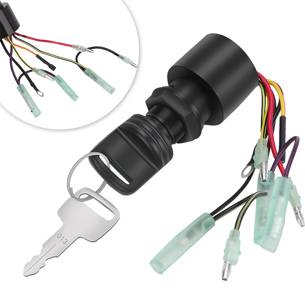Tutor Auto front view ignition switch showing mount and face for easy replacement
