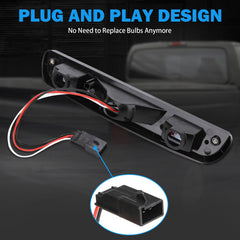 Tutor Auto detailed view of LED layout showing bright brake and reverse LEDs