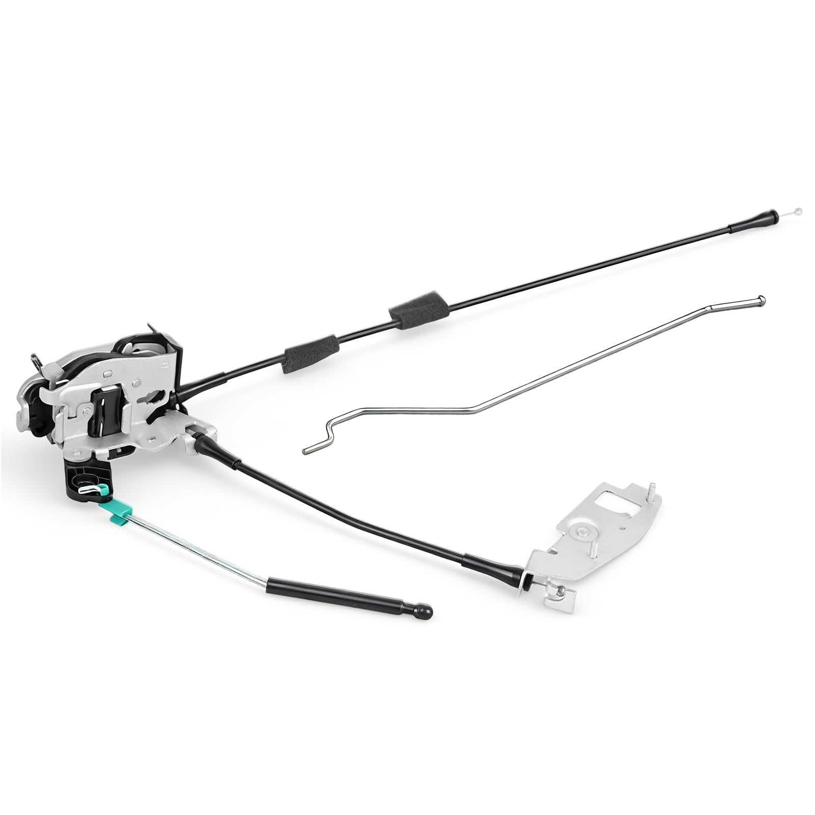 Tutor Auto mechanic replacing latch in service bay for fast repair workflow