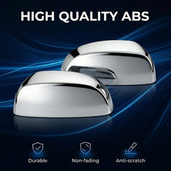 Tutor Auto mirror cover back with preinstalled tape showcasing easy installation benefit